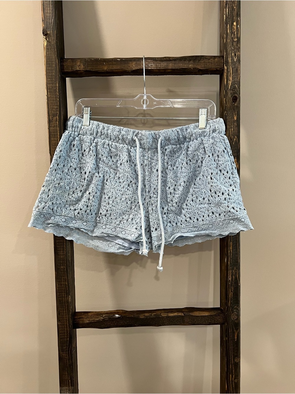 Ban Jara Black & White Lace Shorts